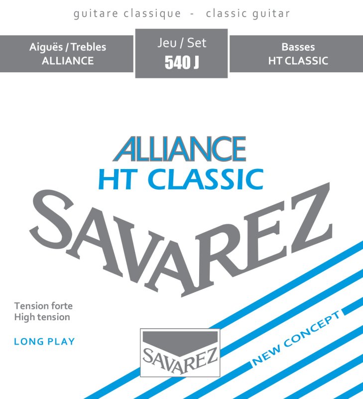 Savarez 540J - Cordes Guitare Classique - Haute Tension