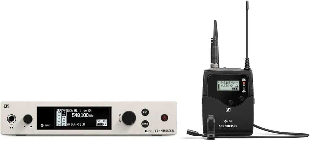 Sennheiser ew 500 G4-MKE2-AW+ - Système Microphone Sans Fil - Lavalier