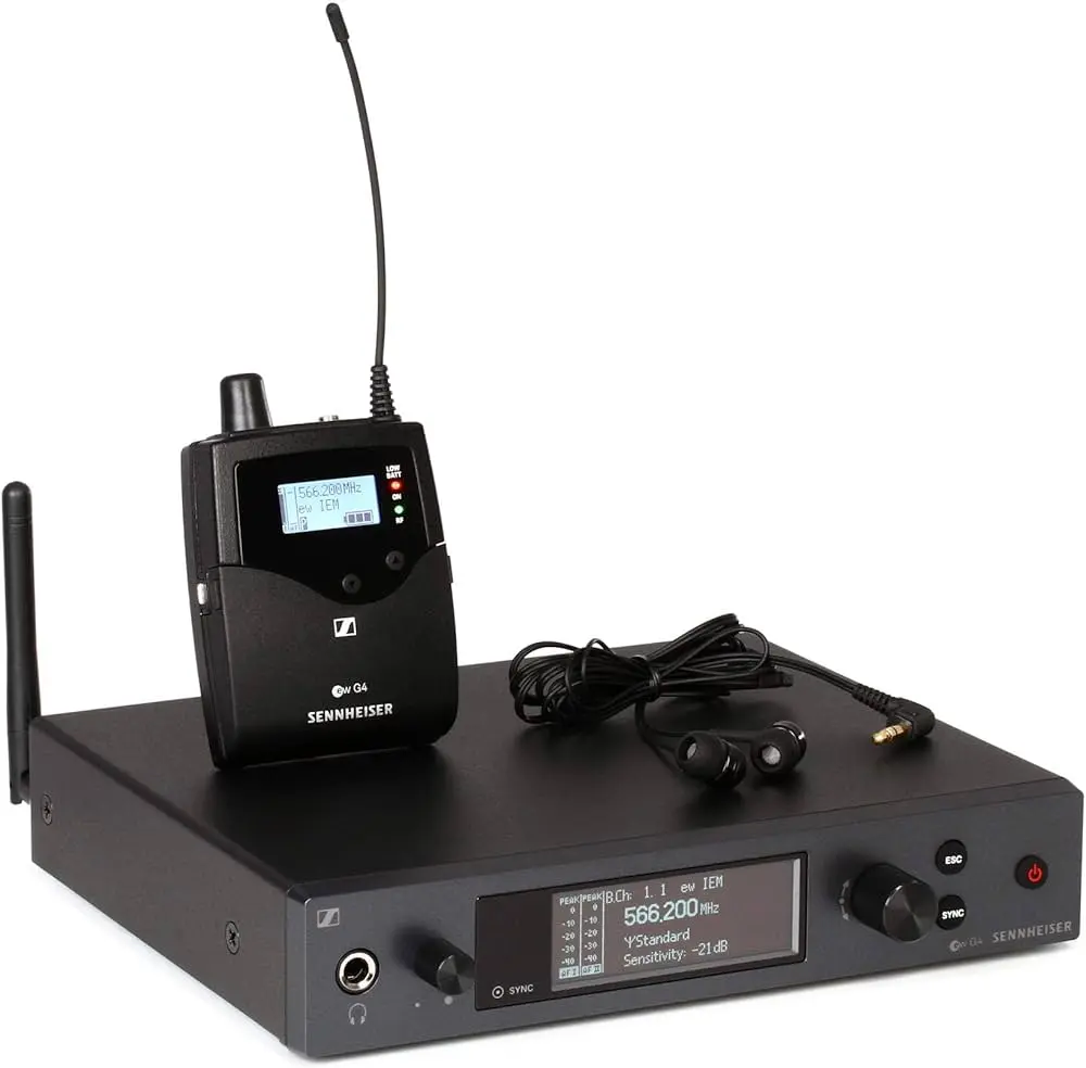 Sennheiser EW IEM G4-A Ensemble de Retour de Son Sans-fil