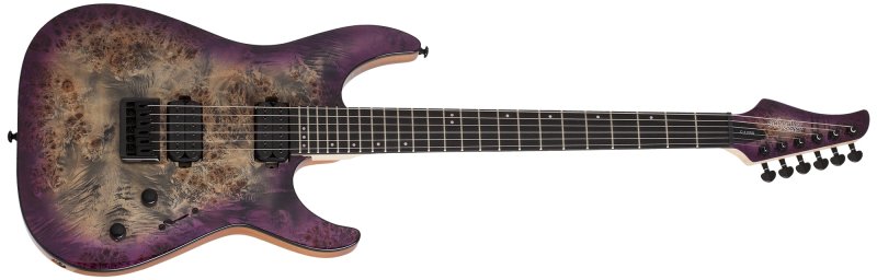 Schecter C-6 PRO Aurora Burst - Guitare Électrique Haute Performance