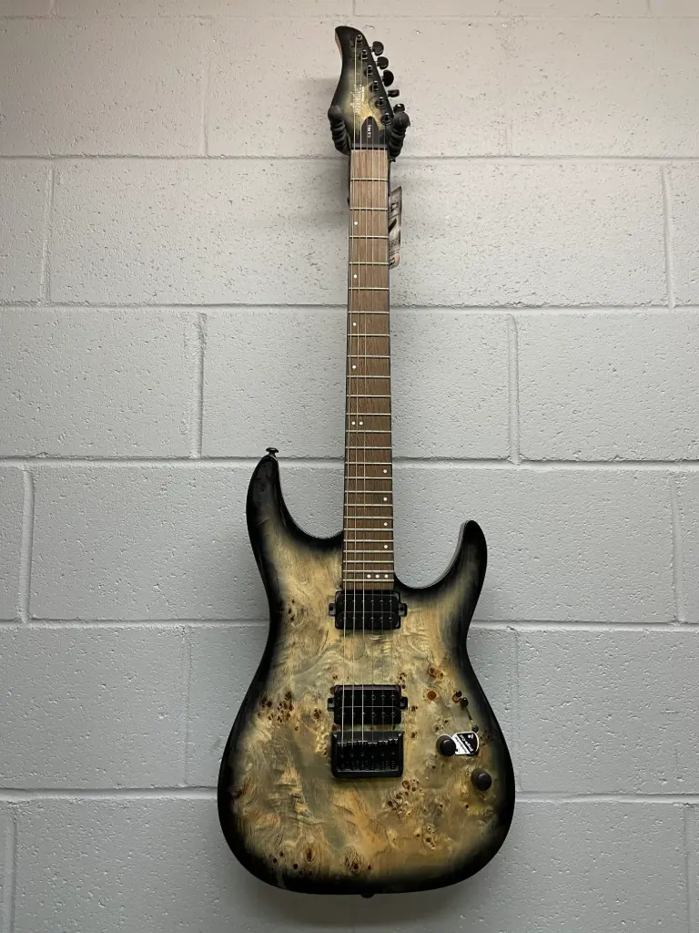 Schecter C-6 PRO - Electric Guitar - Charcoal Burst