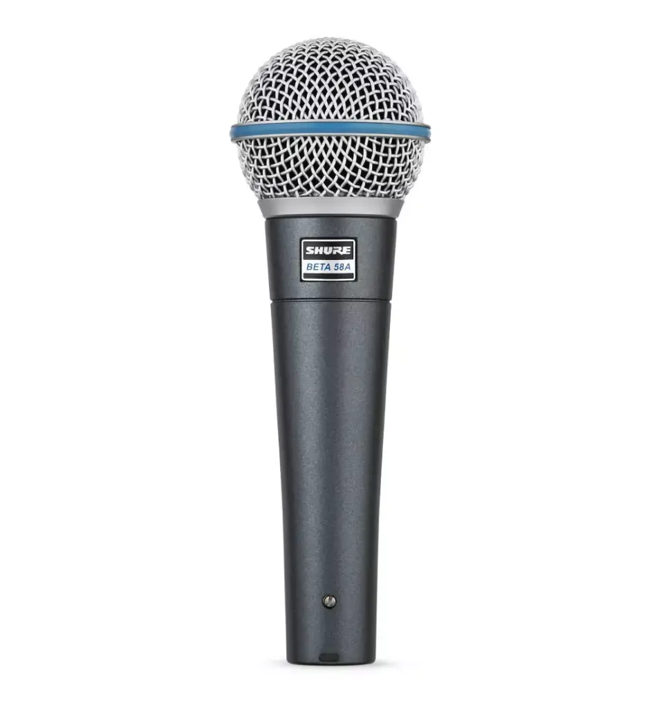 Shure BETA 58A Supercardioid Dynamic Vocal Microphone
