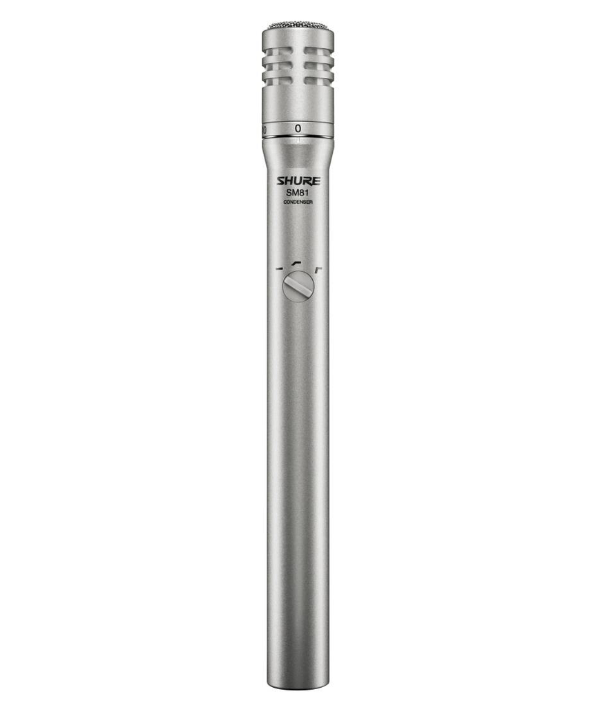 Shure SM81-LC Cardioid Condenser Instrument Microphone