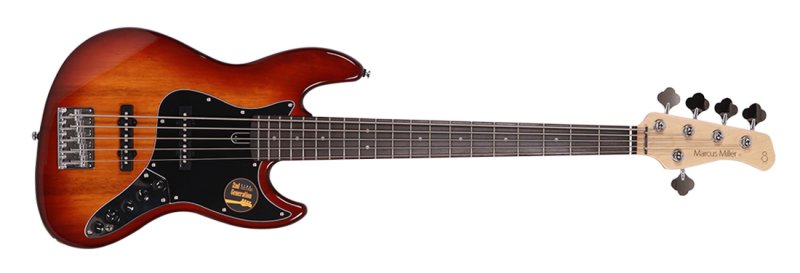 Sire Marcus Miller V3 2nd Gen. 5 cordes tobaco sunburst