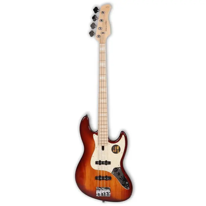 Sire V7 Basse 2ème Gén 4 Cordes Tobacco Sunburst