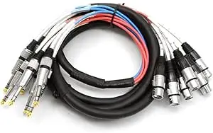 Digiflex 8ch XLR-F / 1/4TRS  Snake