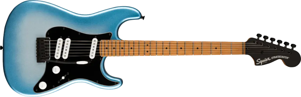 Squier Contemporary Strat Special Manche Érable Rôti Bleu
