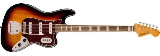 Squier Classic Vibe Bass VI - Bass Guitar - Sunburst 3 colors
