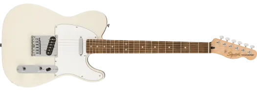 Squier Affinity Series Tele Manche Laurier Blanc Olympien