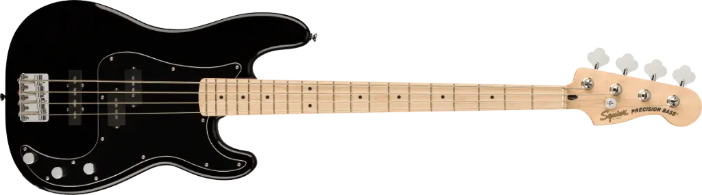 Squier Affinity Series PJ - Bass - Black Maple Neck