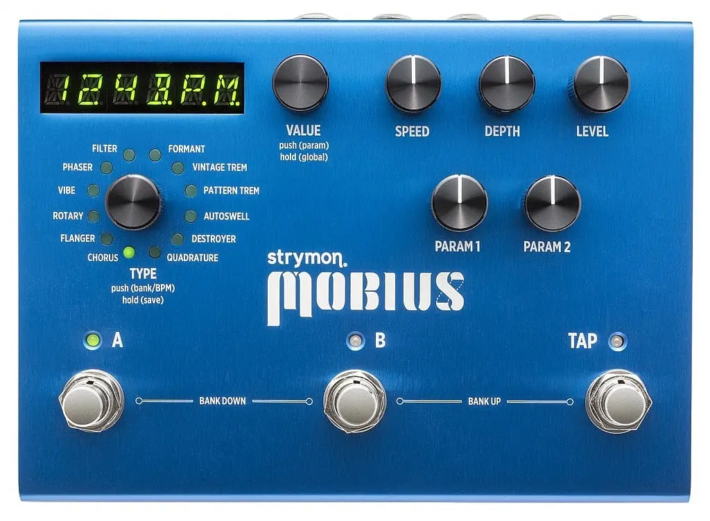 Strymon Mobius - Pédale d'effet de Modulation - Polyvalence Sonore