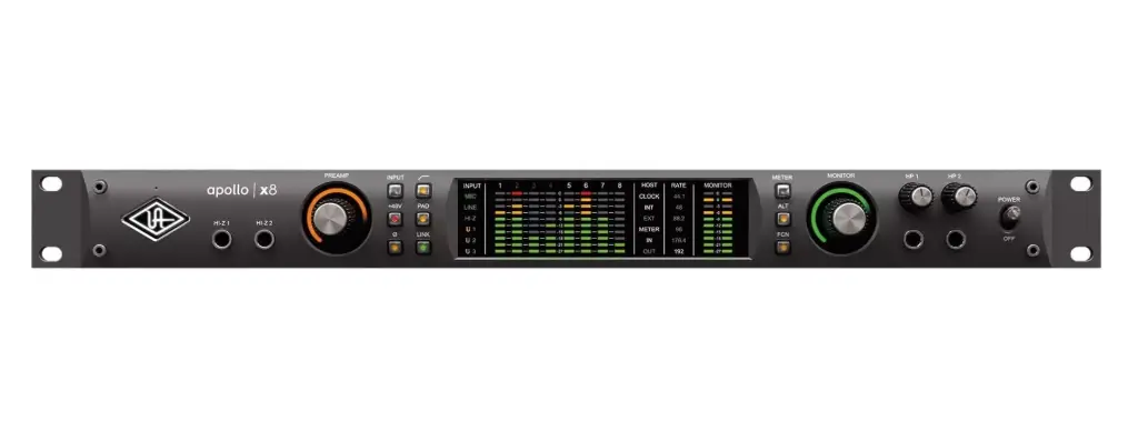 Universal Audio UA-APX8/HE - Interface Audio Thunderbolt 3 - Performance