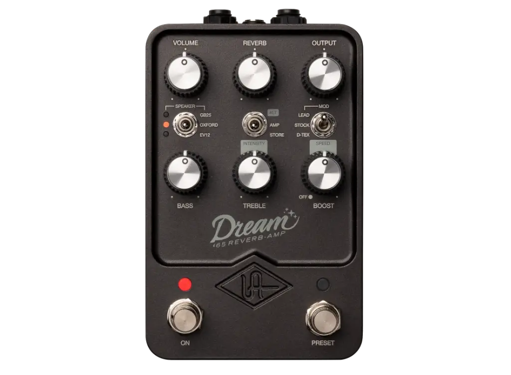 Universal Audio Dream '65 - Pédale Amplificateur 65' Reverb - Son Vintage