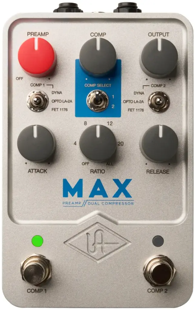 UA MAX - Dual Preamp & Compressor - Audio Performance