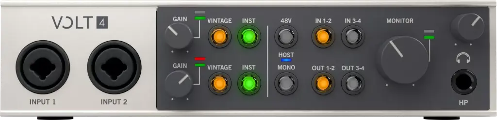 Universal Audio VOLT4 - Interface Audio - Studio Qualité Pro