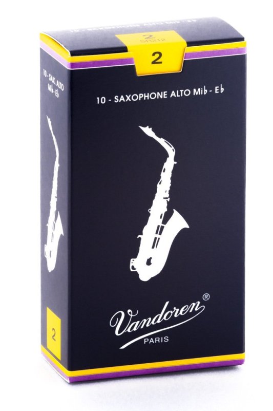 Vandoren SR212 - Alto Saxophone Reeds - Professional Quality