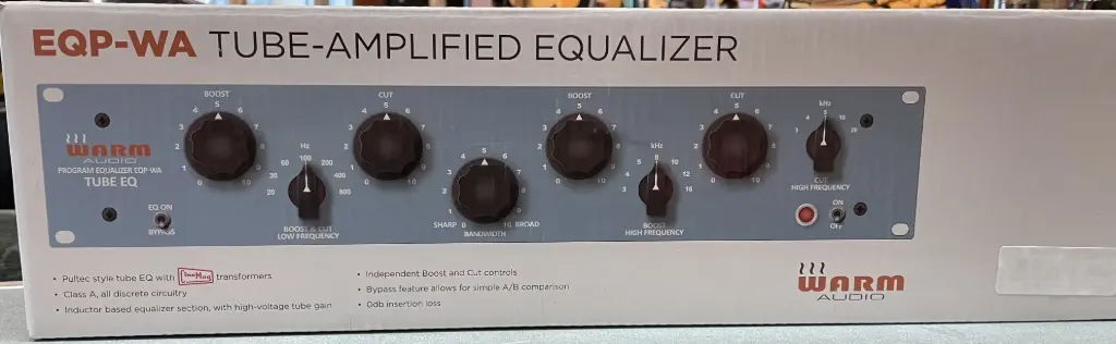 Warm Audio EQP-WA - Égalisateur Analogique - Son Vintage