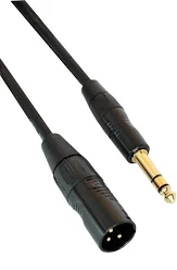 1/4" TRS to XLR Male Cable