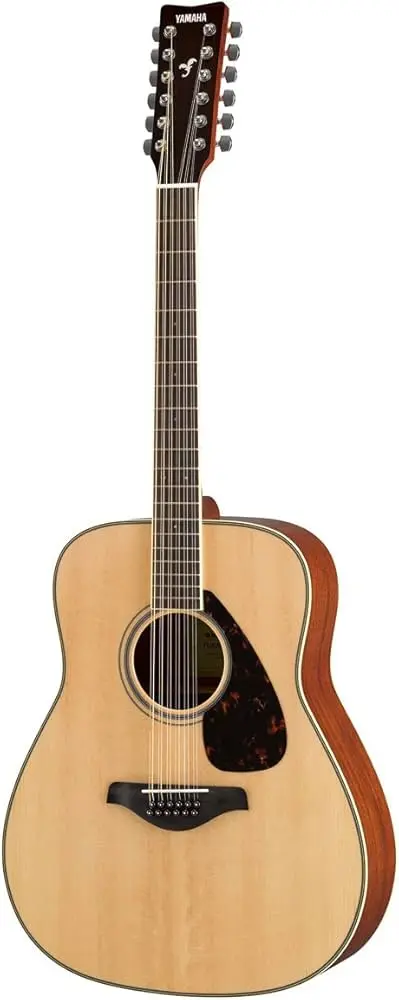 Yamaha FG820-12 - 12-String Folk Guitar - Natural Spruce