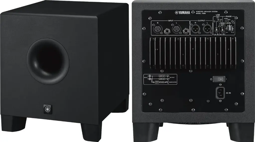 Yamaha HS8S - Caisson de Grave Studio - Subwoofer Amplifié