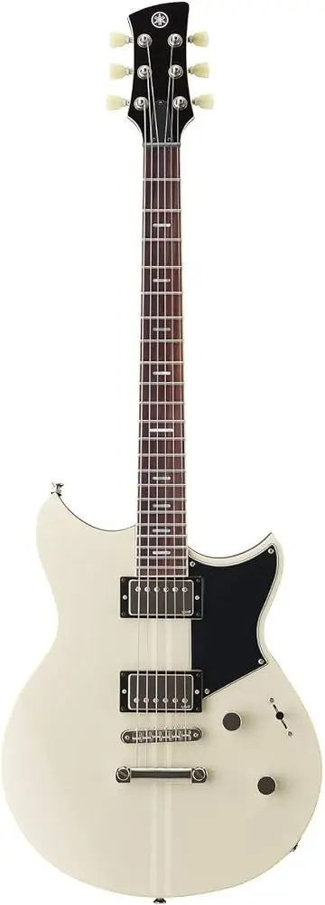 Yamaha RSS20 Guitare Électrique HH Blanc Ancien