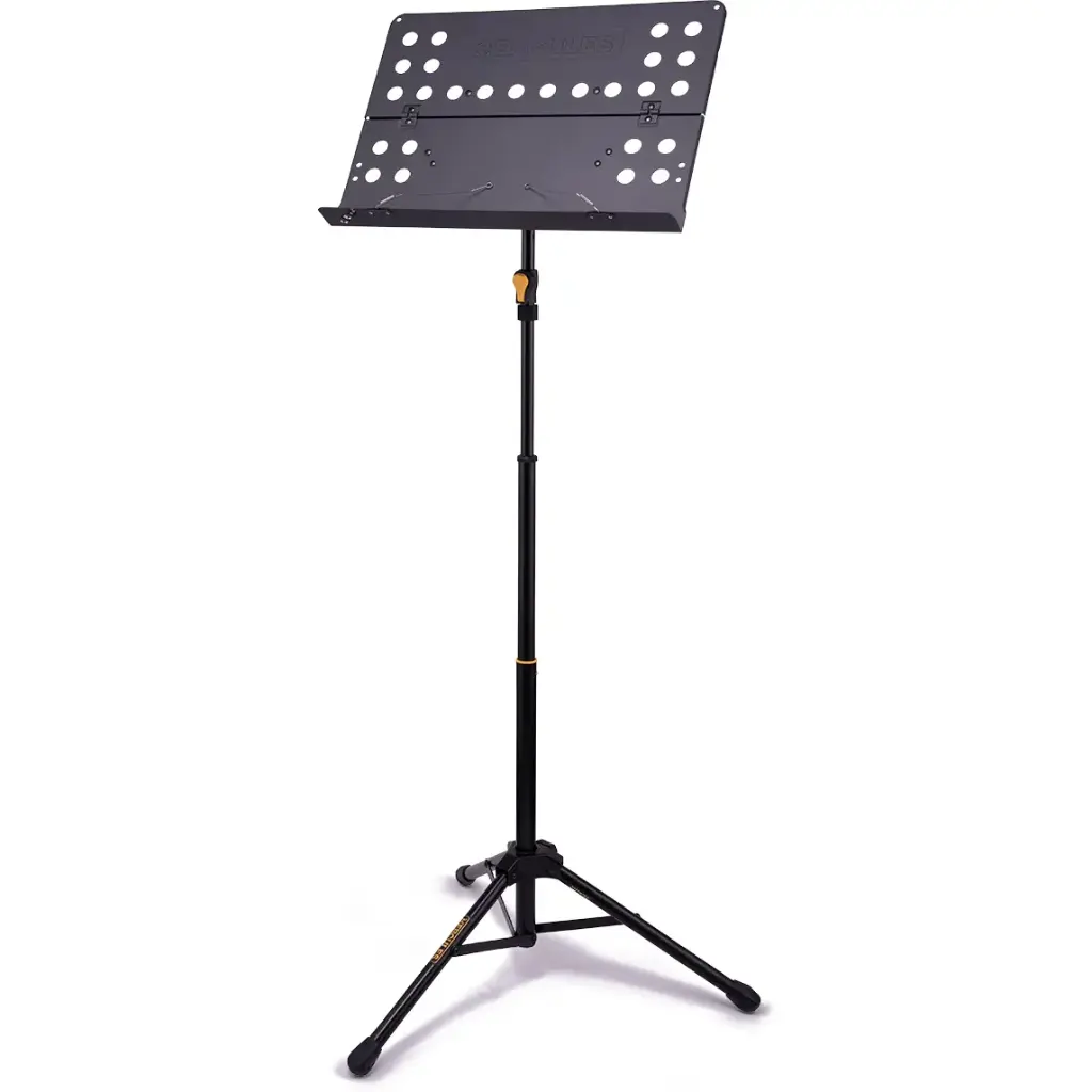 Hercules BS408BPLUS - Lutrin 3 Sections EZ-Grip - Support Musique