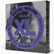 D'addario cordes guitare électrique Blues/Jazz 11-49 (3)