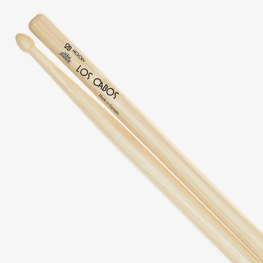 Los Cabos Drumsticks 2B Hickory baguettes de batterie