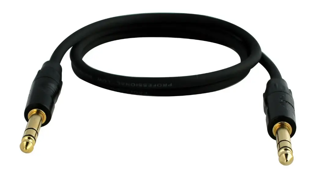 Digiflex HSS-15 - Câble Audio 15 pieds - Connecteurs 1/4 TRS