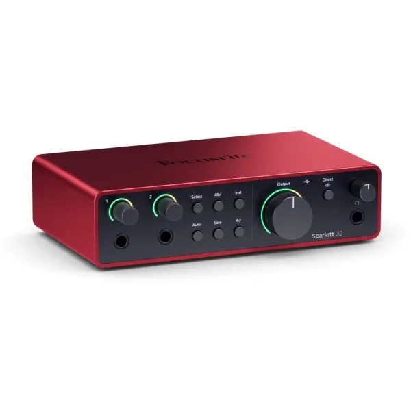 Focusrite Scarlett 2i2 4ième Génération - Interface Audio