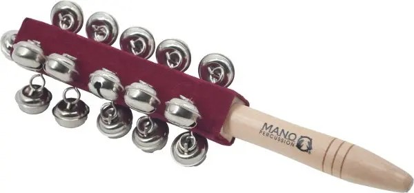 Mano Percussion Grelots de traîneau avec poignée