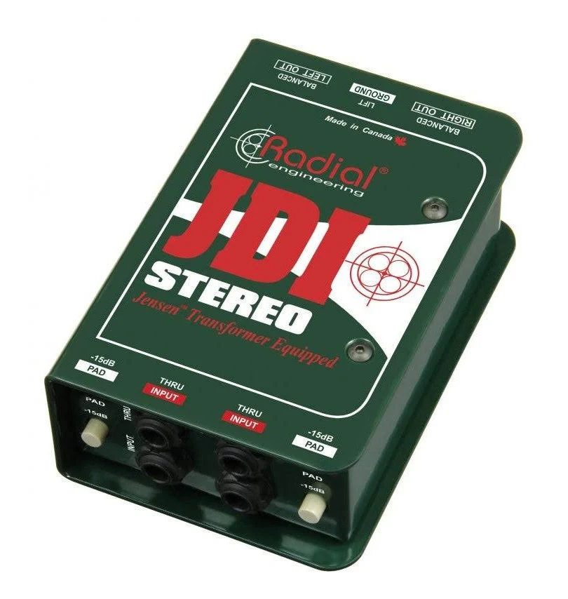 Radial JDI-Stereo - Boîte de direct / direct passive