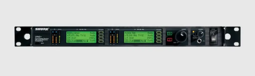 Shure UR4D+ - Wireless Receiver