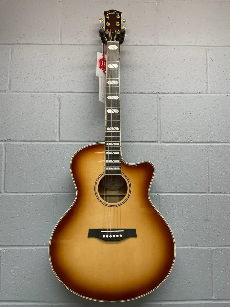 Godin Connaisseur MJ Sunsetburst Maho