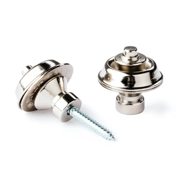 Dunlop Système de retenue de sangle traditionnel Straplok - Nickel