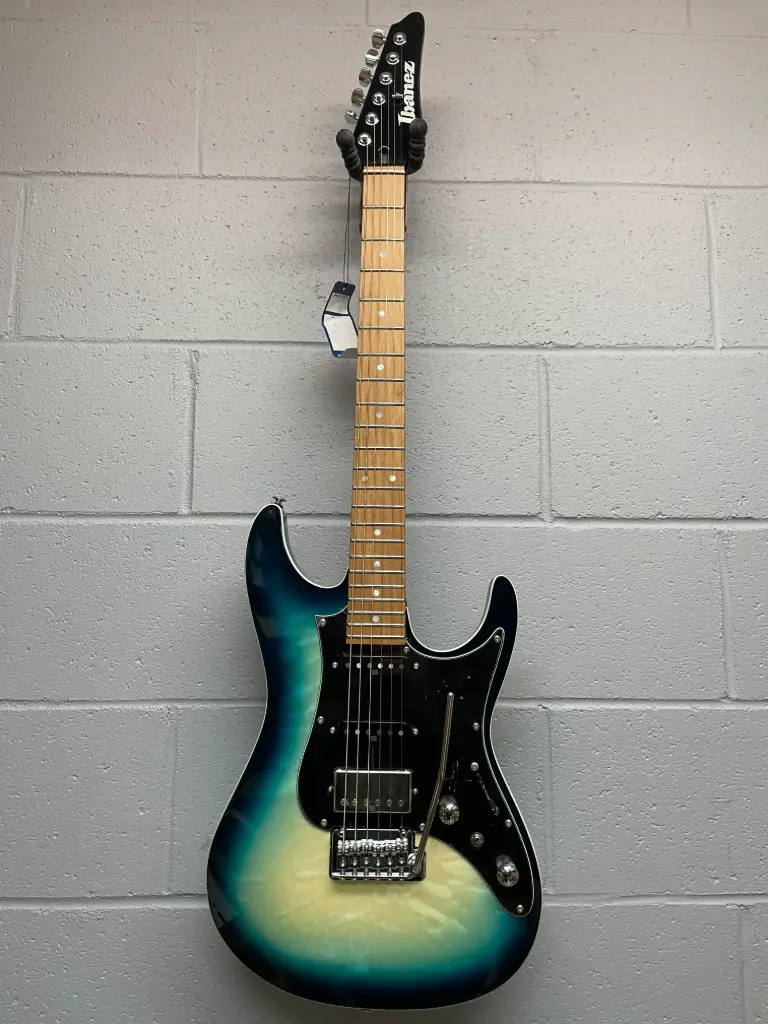 Ibanez Premium AZ24P1QM-DOB Guitare électrique HSS