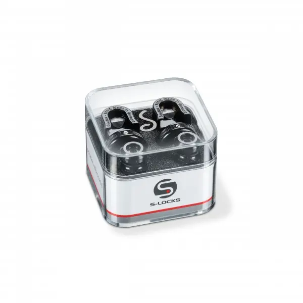Schaller Strap-Lock Black Chrome