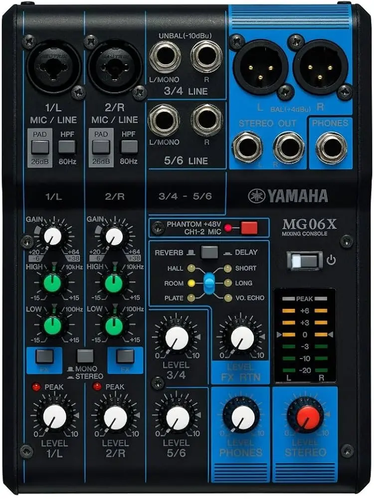 Yamaha MG06X - 