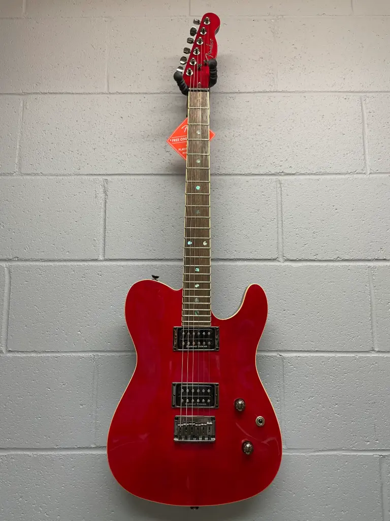 Fender Telecaster Custom Édition Spéciale, Rouge Transparent