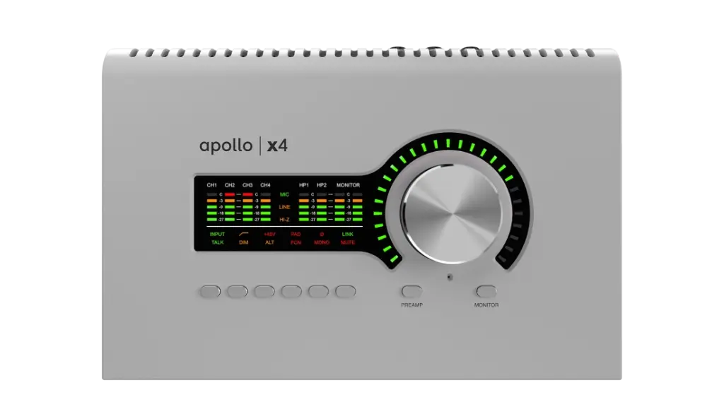 Universal Audio Interface audio Thunderbolt Apollo x4 Gen 2 (version Essentials+)