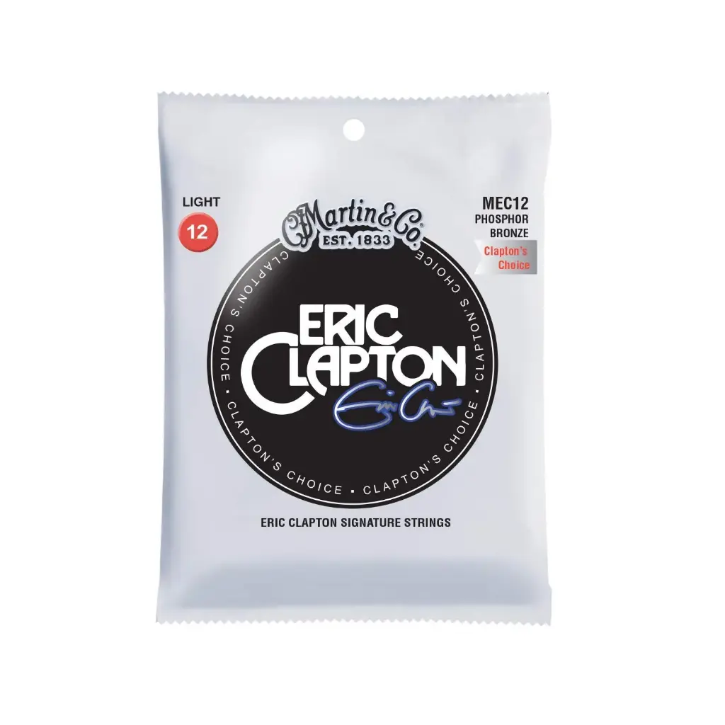 Martin MEC12 - Corde Acoustique 12-54 Signature Eric Clapton