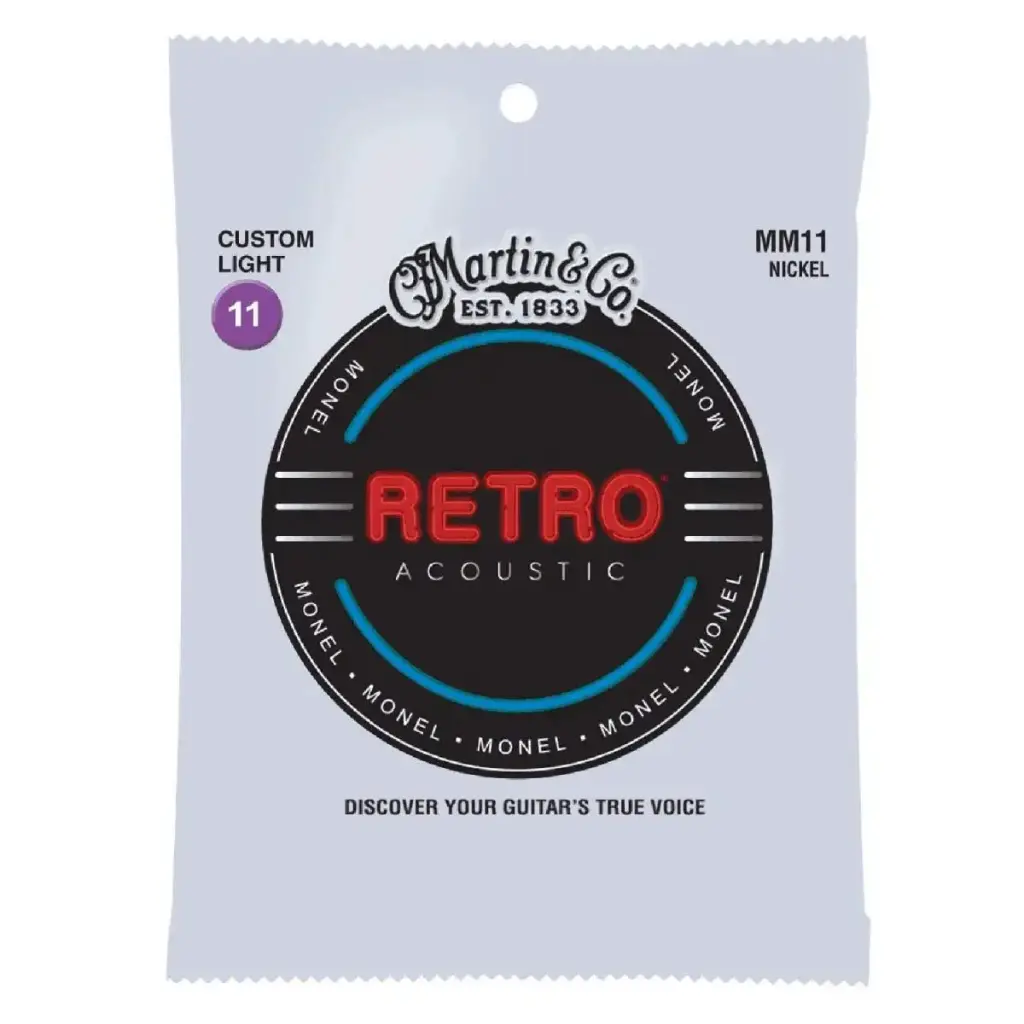 Martin MM11 - Cordes Acoustique 11-52 Retro Monel
