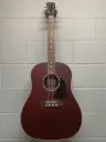 Gibson Guitare acoustique-électrique J-45 Special (fini rouge vin satiné, étui souple inclus)