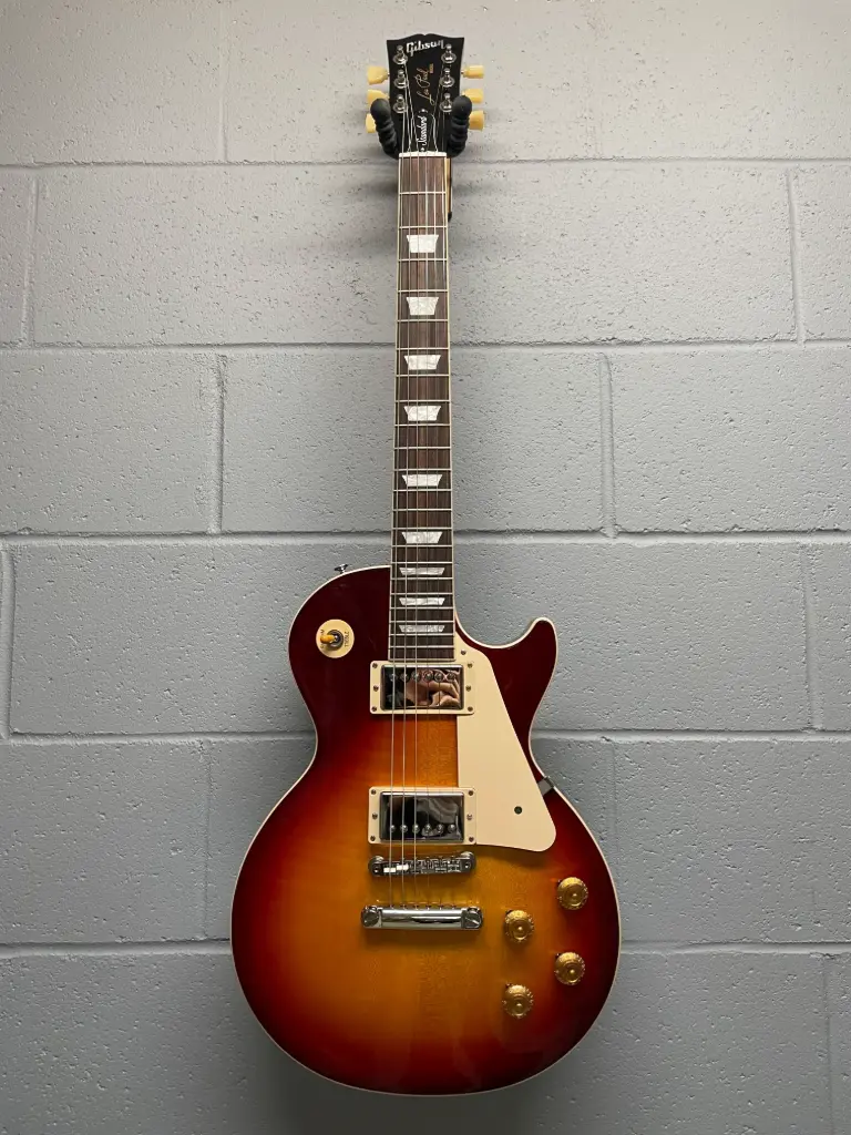 Gibson Guitare électrique Les Paul Standard 50s (fini Sunburst Heritage cerisier, étui rigide inclus)