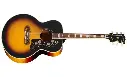 Epiphone Guitare acoustique-électrique SJ-200 reproduction 1957 (fini Sunburst rétro, étui rigide inclus)