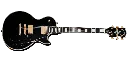 Epiphone Inspired by Gibson Custom Les Paul Custom (fini ébène, étui inclus)