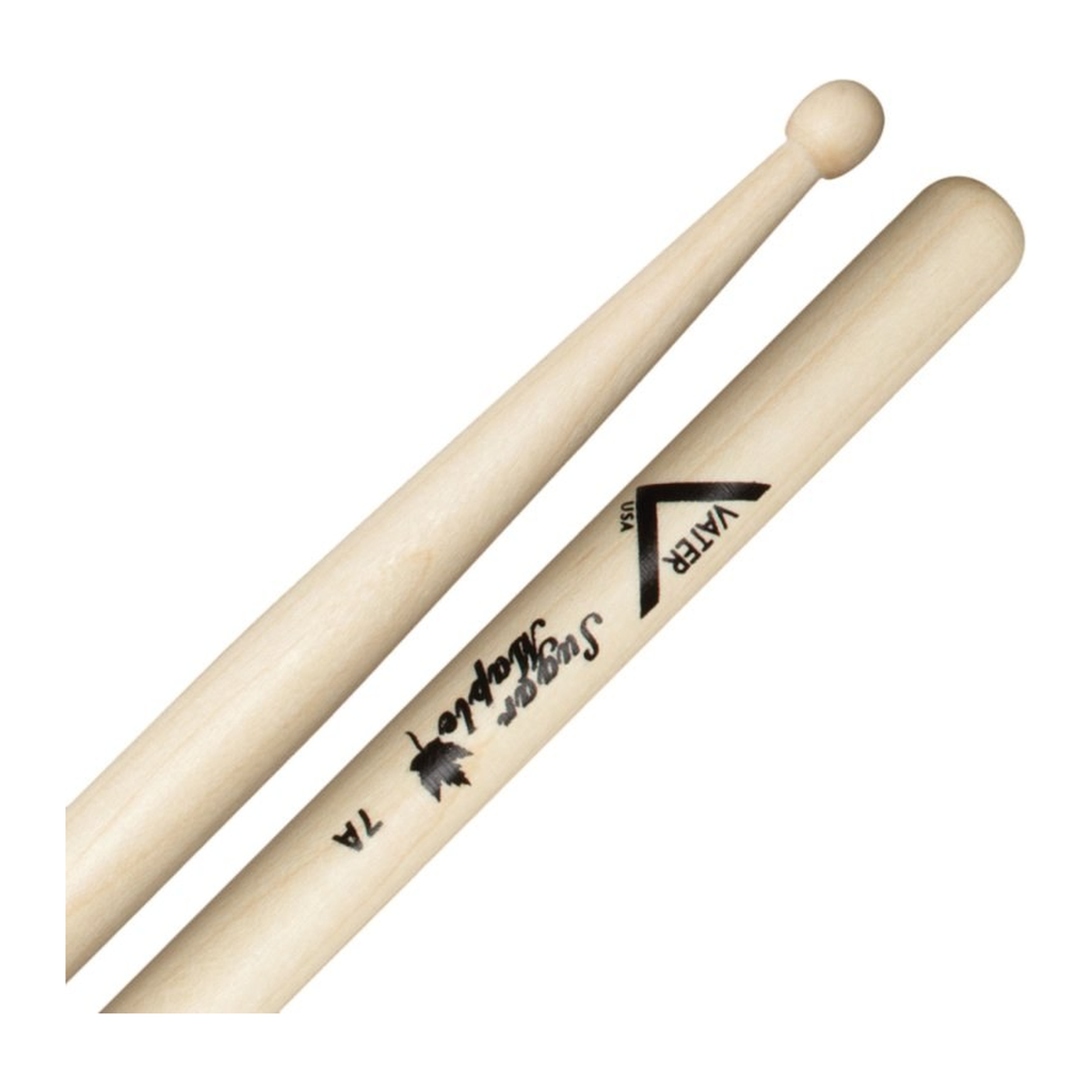 Vater Sugar Maple Manhattan 7A — Baguettes de batterie en érable à sucre, pointe en bois