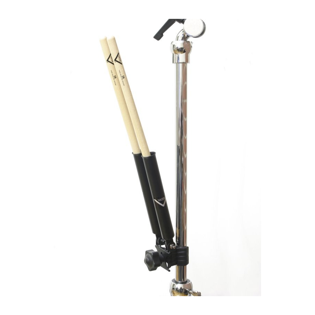 Vater Single-Pair Drumstick Holder — Clamp-On for Cymbal Stands