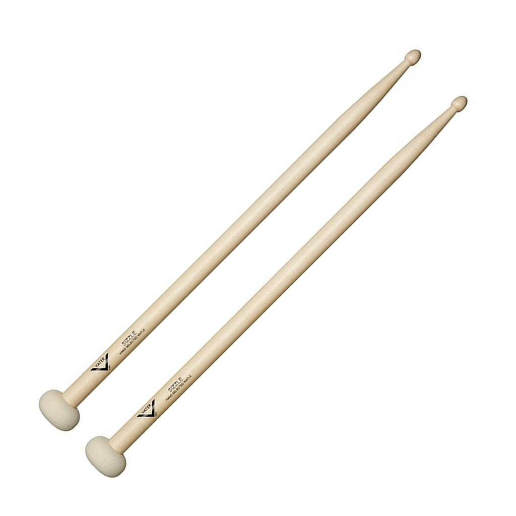 Vater Sizzle Mallet and Drumstick in One — Ultra Staccato Felt, Acorn Tip