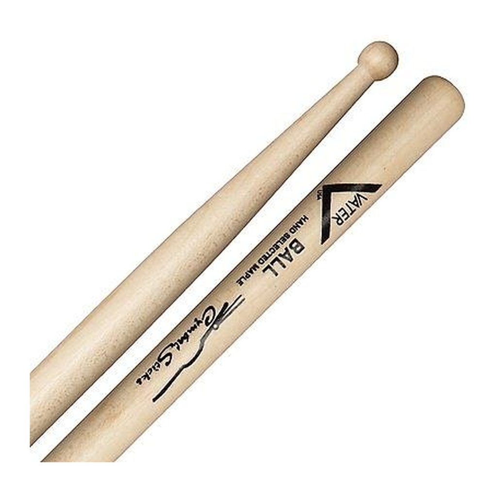 Vater Cymbal Stick Ball — Baguettes de batterie en érable à sucre, pointe en bois